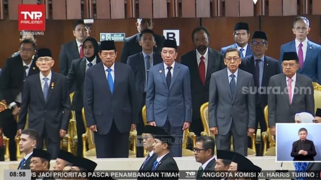 SBY dan Jokowi Hadir, Megawati 'Absen' di Sidang Tahunan MPR RI 2025