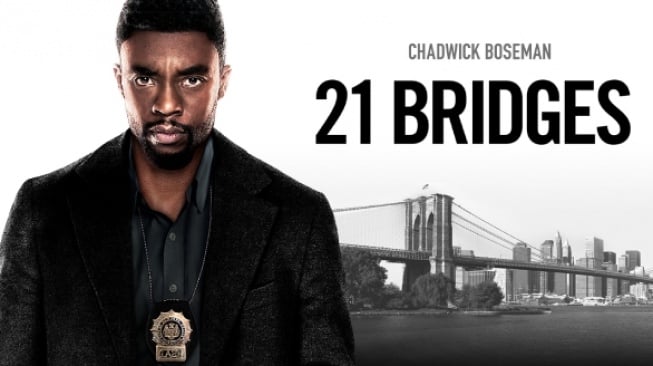 21 Bridges: Aksi Tegang Chadwick Boseman dalam Perburuan di Manhattan, Tayang Malam Ini di Trans TV