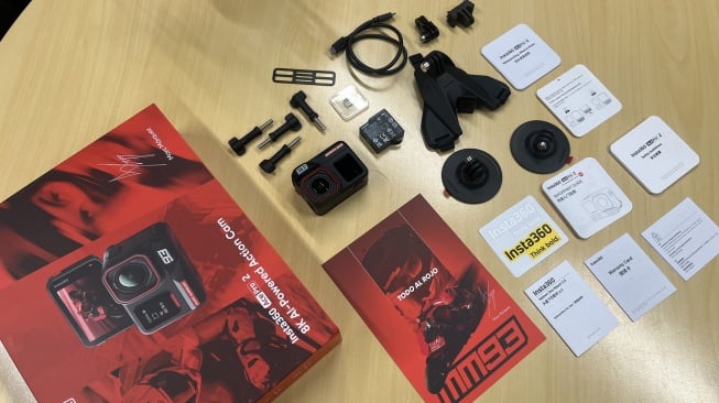 Review Insta360 Ace Pro 2 MM93 Edition. [Suara.com/Dicky Prastya]