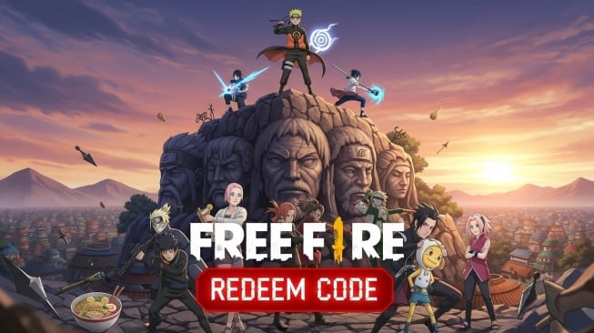 25 Kode Redeem FF 15 Agustus Hadirkan Bundle Naruto dan Skin Permanen, Klaim Sebelum Kedaluwarsa!