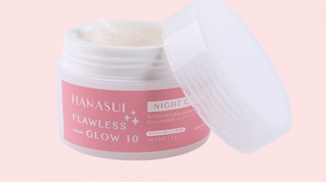 Hanasui Flawless Glow 10 Night Cream.