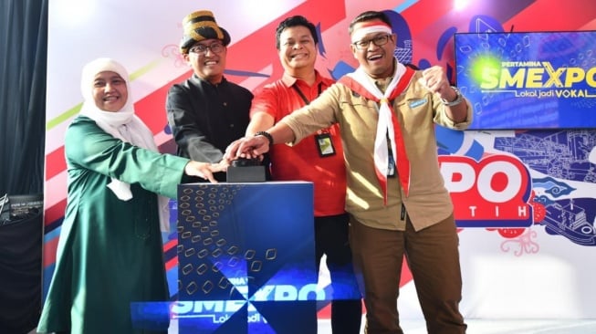 Sambut HUT ke-80 RI, Pertamina Bawa UMKM Mendunia melalui SMEXPO Merah Putih