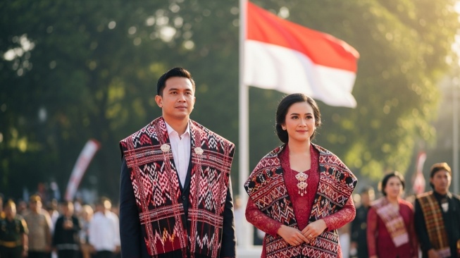 Inspirasi pakaian Wastra Nusantara di Upacara Hari Kemerdekaan RI