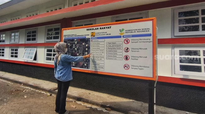Sekolah Rakyat di Sonosewu, Yogyakarta. [Suara.com/Putu]