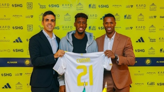Al-Nassr Makin Sangar, Sukses Rekrut Kingsley Coman dari Bayern Munchen