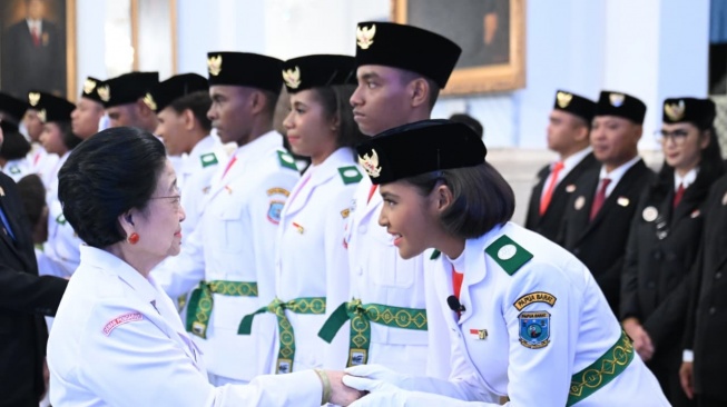 Bukan Cuma Kibarkan Bendera! Megawati Siapkan Jabatan Baru untuk Paskibraka Usai 17 Agustus