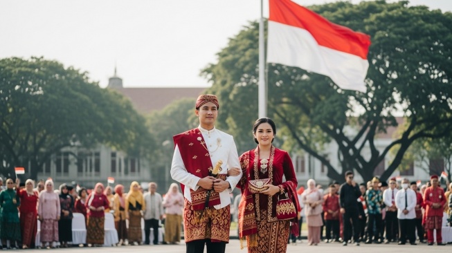 Inspirasi Pakaian Wastra Nusantara, Tampil Anggun di Upacara Hari Kemerdekaan 17 Agustus