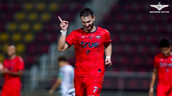 Winger Bangkok United, Luka Adzic. (Dok. Bangkok United)