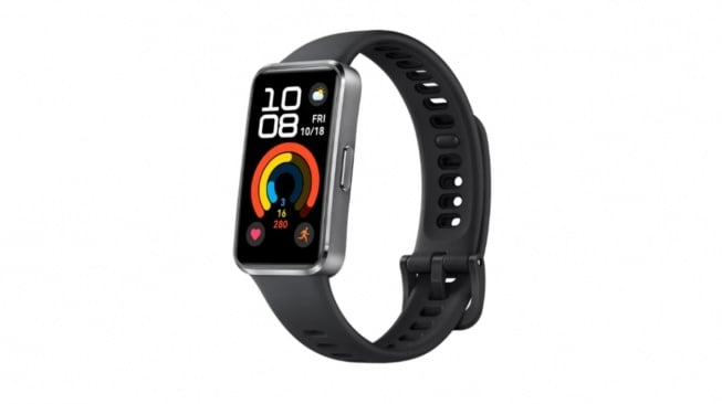 Jam tangan lari dengan GPS, Huawei Band 10 (shopee.co.id)