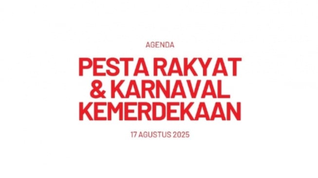 Pesta Rakyat 17 Agustus di Monas Mulai Jam Berapa? Catat Jadwalnya biar Gak Ketinggalan