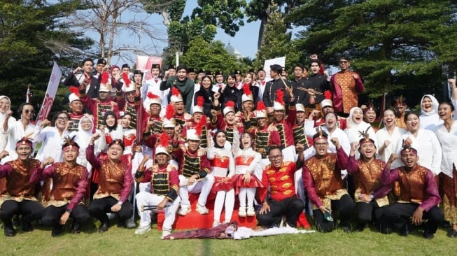 Windah Basudara Jadi Pembina Upacara HUT RI ke-80. [Instagram]