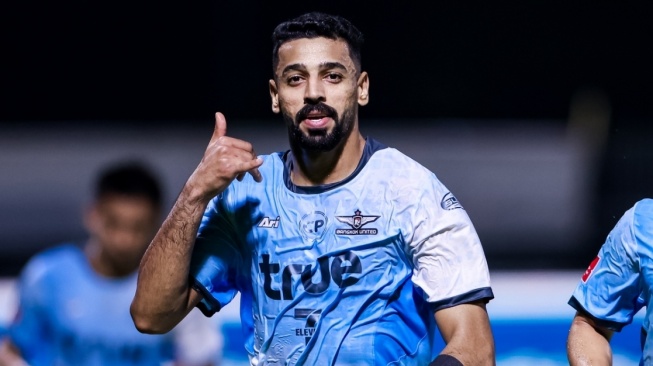 Pemain Bangkok United, Muhsen Al-Ghassani. (Dok. Ballthai)
