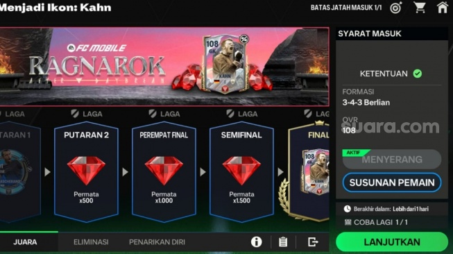 Update Gila-gilaan! Ini 15 Kode Redeem FC Mobile 19 Agustus 2025 yang Wajib Kamu Klaim Sekarang