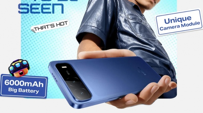 HP Murah Infinix Hot 60i 5G Resmi: Harga Sejutaan Mirip iPhone 17, Andalkan Dimensity