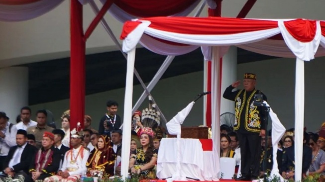 Jadi Inspektur Upacara di HUT RI ke-80 IKN, Basuki: Dimana Bumi Dipijak, Disitu Langit Dijunjung