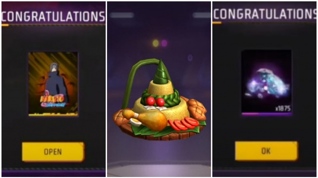 55 Kode Redeem FF Max Terbaru 17 Agustus: Klaim Skin Itachi, Diamond, dan Item 17-an
