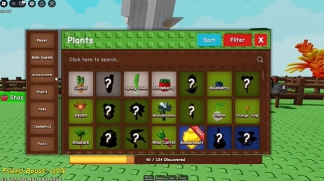 Vegetable Plant di Grow a Garden Apa Saja? Ini Cheat Menguasai Kebun Sayur Roblox