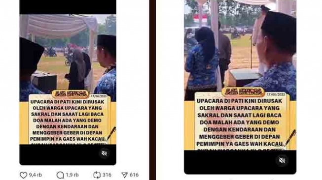 Benarkah Upacara HUT RI ke-80 di Pati Diganggu Pendemo? Viral di Medsos dan Polisi Bongkar Faktanya!