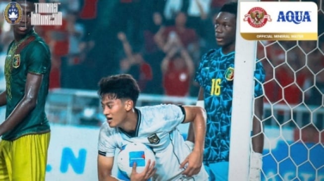 Timnas Indonesia U-17 lakoni laga pamungkas Piala Kemerdekaan 2025 melawan Mali. [@TimnasIndonesia]
