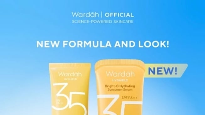 Wardah UV Shield Bright-C Hydrating Sunscreen Serum SPF 35 PA+++ (Shopee/Wardah Official Shop)