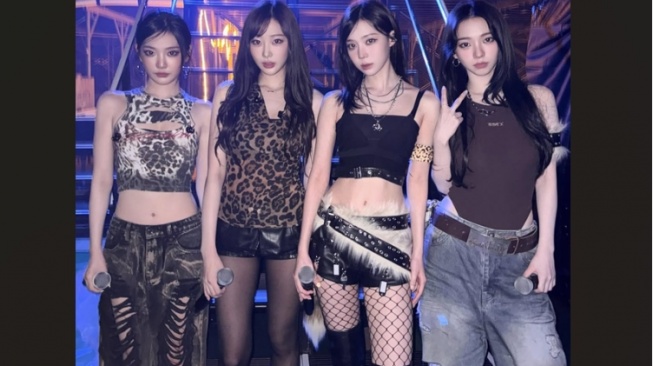 Estetik! aespa Kejutkan Fans dengan Teaser Light Stick Resmi Versi Baru