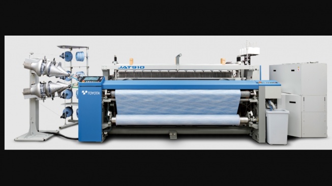 Mesin Tenun Toyota JAT910 Air Jet Loom  (textile-machinery.toyota-industries)