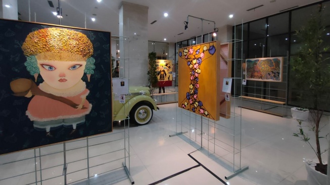 Kekuatan Magis Pameran Lukisan Desa Kartun Sidareja Punya 'Efek Terapi' Sembuhkan Jiwa