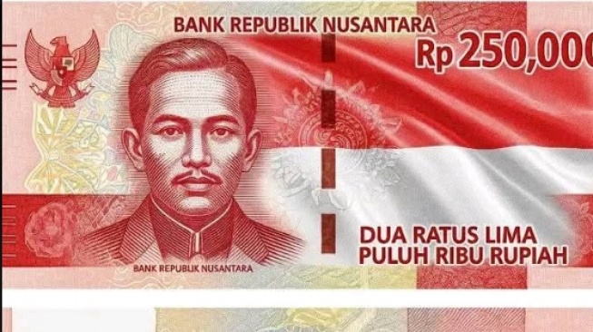 Cek Fakta: Benarkah Ada Uang Baru Pecahan Rp250 Ribu Sambut HUT RI ke-80?