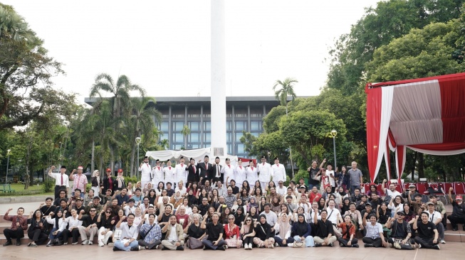 Dalam 80 Tahun Kemerdekaan Republik Indonesia, JICAF, AMLI, serta berbagai mitra industri menampilkan karya seni dengan cara yang berbeda (Dok: JICAF 2025)