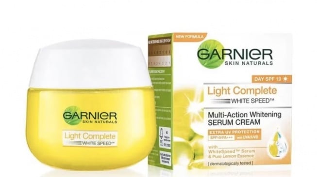 Garnier Light Complete White Speed Yuzu Whitening Serum Cream