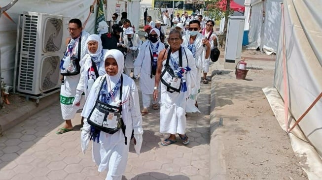 Suasana ibadah haji 2024 di tanah suci. [Istimewa]