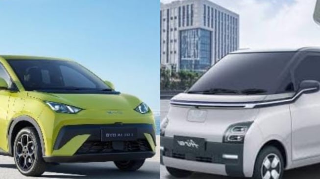 Mobil Listrik BYD Atto 1 vs Wuling Air Ev: Sama-Sama Mungil, Mana yang Lebih Worth It?