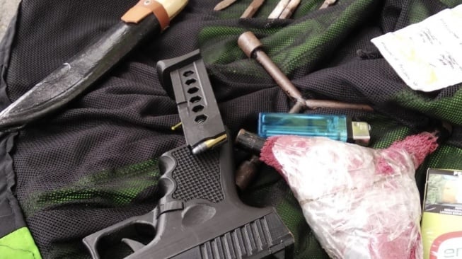 Panik Hindari Razia Lalin, Pria Ini Ternyata Maling Motor Bersenpi, Langsung Diciduk Polisi
