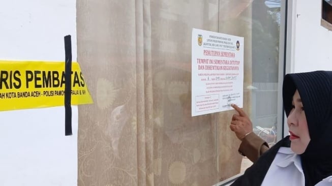Hotel di Banda Aceh Disegel, Diduga Jadi Tempat Maksiat dan Tak Miliki Izin Usaha