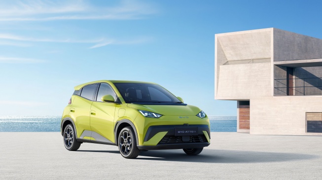 ilustrasi mobil listrik BYD Atto 1 (byd.com)