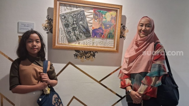 Ruang Pameran Buat Seniman Muda Lokal, Karya Anak 10 Tahun Ini Mencuri Perhatian