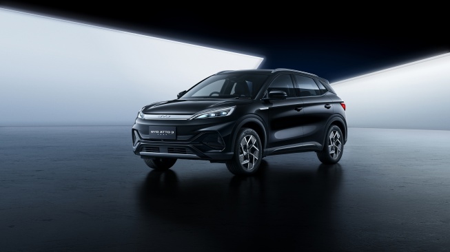 ilustrasi mobil listrik BYD Atto 3 (byd.com)