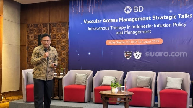 BD Country Business Director, Hari Nurchayo di BSD City, Tangerang (Suara.com/Dini Afrianti)