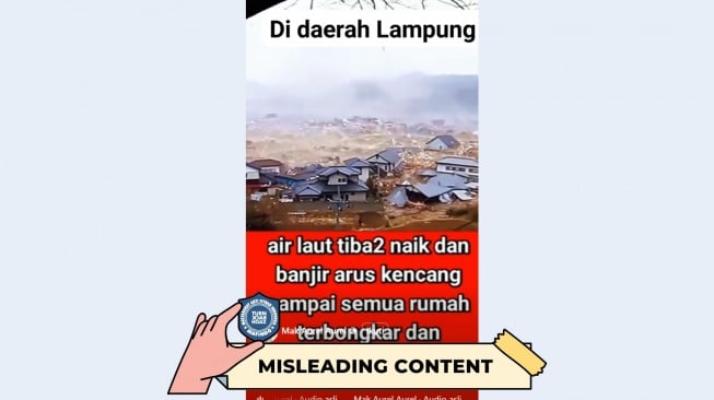 CEK FAKTA: Benarkah Tsunami Terjadi di Lampung Juli 2025?