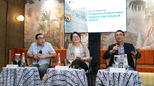 Telkom akan terus bertumbuh sebagai perusahaan Digital Telco yang berkomitmen mendukung Indonesia menuju kedaulatan digital (Dok: Telkom)