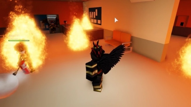 Map Roblox - Firefighters. [Roblox]