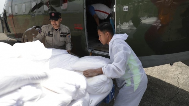 Operasi Modifikasi Cuaca dilakukan tim gabungan di Wilayah Jabodetabek untuk mengurangi risiko bencana. [Dok. BPBD DKI Jakarta]