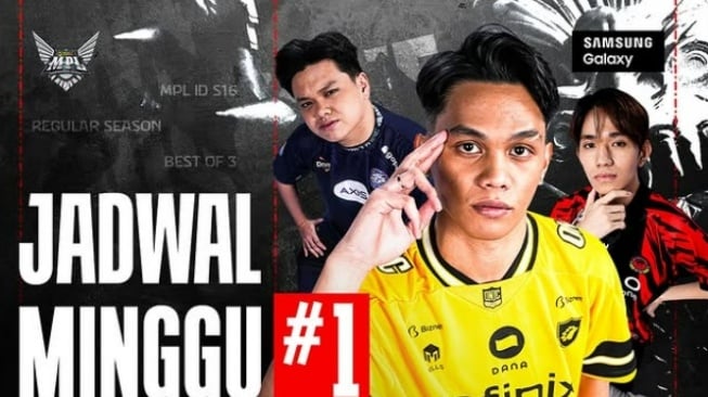 Jadwal MPL ID S16 Week 1: Ada ONIC vs DEWA, RRQ Ditantang AE