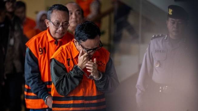 'Nangis... Nangis... Cemen Lo' Momen Wamenaker Noel Dihina Publik saat Nangis di KPK