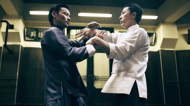 Ip Man 3 yang dibintangi Donnie Yen dan Mike Tyson, akan tayang malam ini pukul 23.00 WIB di Indosiar. [YouTube]