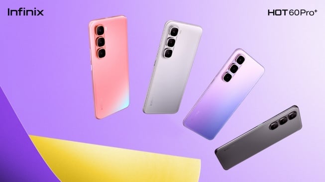 Infinix HOT 60 Pro Plus, Ini Smartphone Rp2 Jutaan Terbaik dengan Bodi Tertipis di Dunia