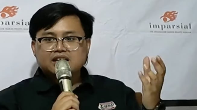 Direktur Imparsial Hussein Ahmad. [Suara.com/Yaumal]