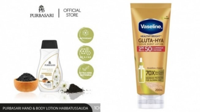 Rekomendasi body lotion mencerahkan kulit