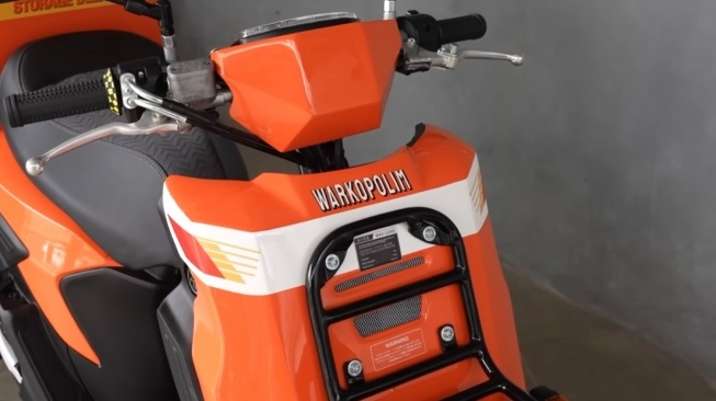 Modifikasi Yamaha Gear Ultima menjadi skutik kargo fungsional ala Jepang. (Foto: YIMM)
