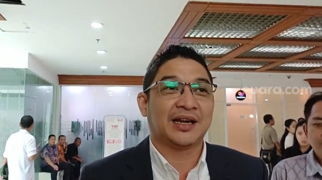 Pasha Ungu ditemui di Gedung DPR, Senayan, Jakarta Pusat pada Senin, 25 Agustus 2025. [Suara.com/Rena Pangesti]